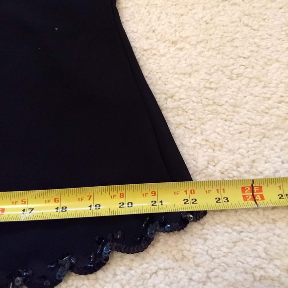 vintage 80s sequin beaded sheer floral top EUC - Picture 9 of 14